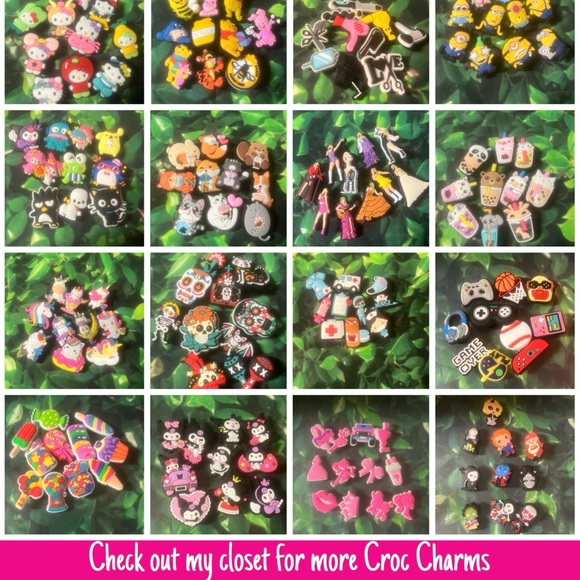 SALE 10 Squishmallows Croc Charms Shoe Charm Jibbit Disney Croc Charms - Picture 6 of 8